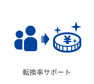 転換率サポート